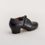 Claire 1940s Oxfords (Black)