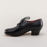 Claire 1940s Oxfords (Black)