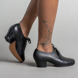Claire 1940s Oxfords (Black)