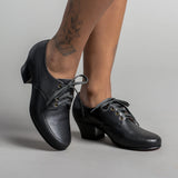 Claire 1940s Oxfords (Black)
