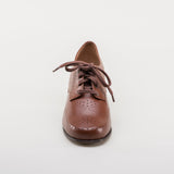 Claire 1940s Oxfords (Brown)