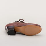 Claire 1940s Oxfords (Brown)