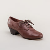 Claire 1940s Oxfords (Brown)