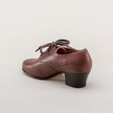Claire 1940s Oxfords (Brown)