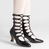 Cleo Edwardian Boots (Black)