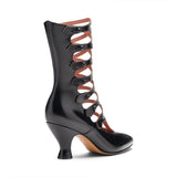 Cleo Edwardian Boots (Black)