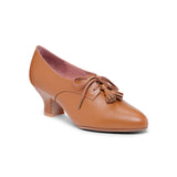 Cordelia Edwardian Oxfords - Caramel