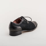 Dandy Men's Vintage Cap Toe Oxfords (Black)