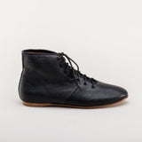 Emma Regency Leather Boots - Black