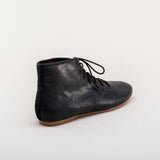 Emma Regency Leather Boots - Black
