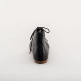 Emma Regency Leather Boots - Black