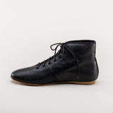 Emma Regency Leather Boots - Black