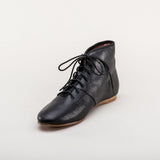 Emma Regency Leather Boots - Black