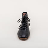 Emma Regency Leather Boots - Black