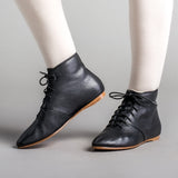 Emma Regency Leather Boots - Black