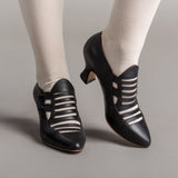 Endora Victorian Witch Shoes (Bewitching Black)