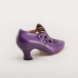 Endora Victorian Witch Shoes (Poison Purple)