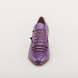 Endora Victorian Witch Shoes (Poison Purple)
