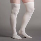 Extra Stretch Cotton Stockings (Ivory)