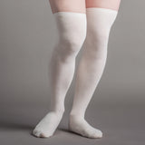 Extra Stretch Cotton Stockings (Ivory)