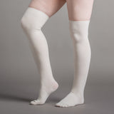 Extra Stretch Cotton Stockings (Ivory)