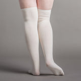 Extra Stretch Cotton Stockings (Ivory)