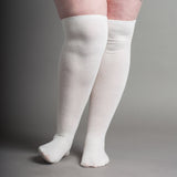 Extra Stretch Cotton Stockings (Ivory)