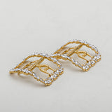 Fleur 18th Century Shoe Buckles (Gold)