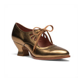 Gibson Edwardian Leather Shoes (Antique Gold)