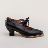Gibson Edwardian Leather Shoes (Black)