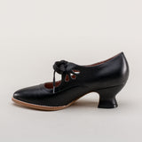 Gibson Edwardian Leather Shoes (Black)