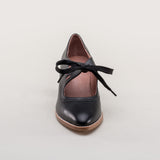 Gibson Edwardian Leather Shoes (Black)