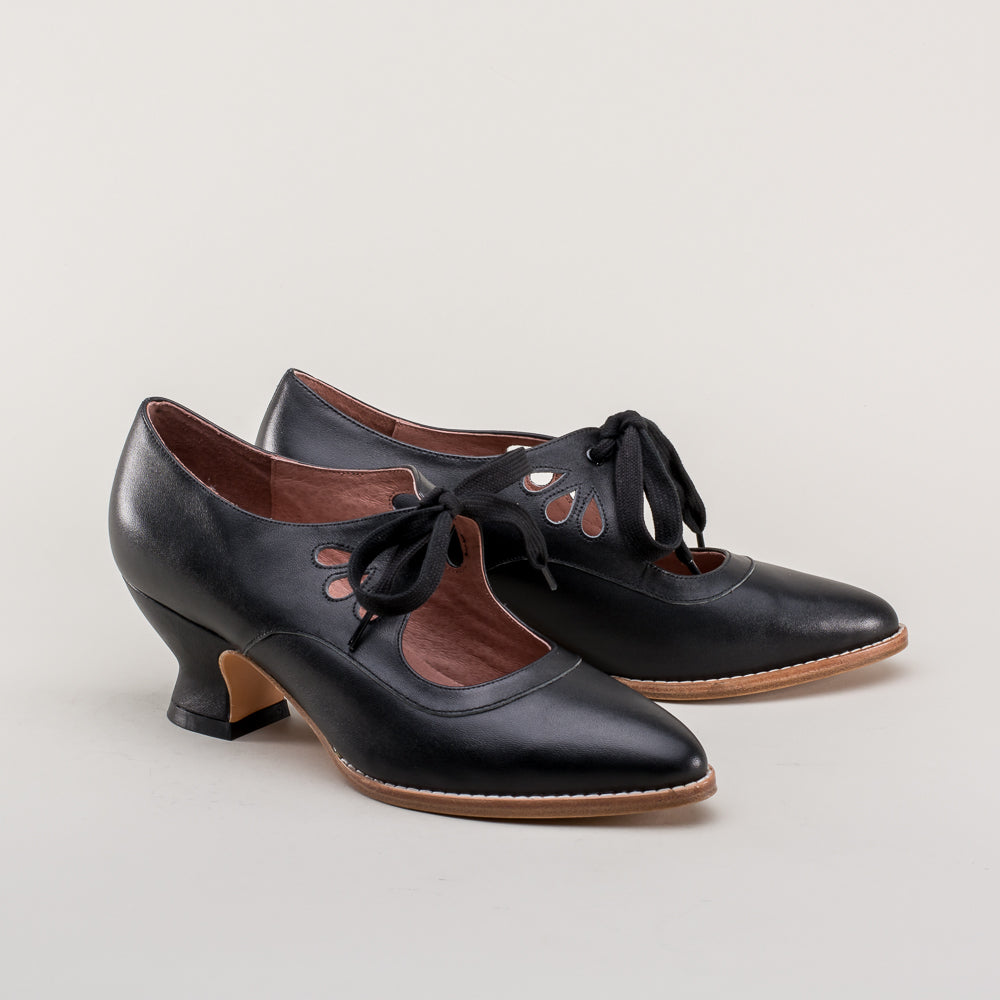 Gibson Edwardian Leather Shoes - Black