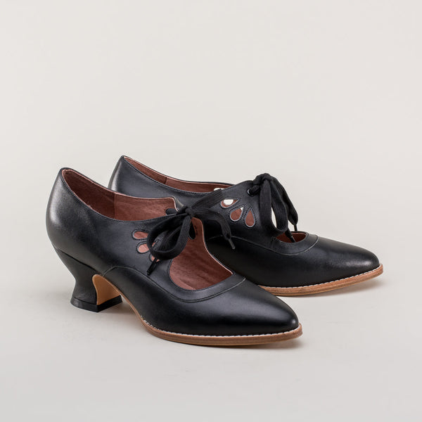 Gibson Edwardian Leather Shoes - Black