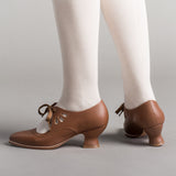 Gibson Edwardian Leather Shoes (Tan)