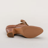 Gibson Edwardian Leather Shoes (Tan)