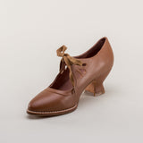 Gibson Edwardian Leather Shoes (Tan)