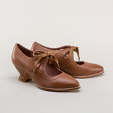 Gibson Edwardian Leather Shoes (Tan)