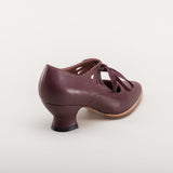 Gibson Edwardian Leather Shoes (Merlot)