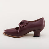Gibson Edwardian Leather Shoes (Merlot)