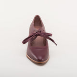 Gibson Edwardian Leather Shoes (Merlot)