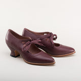 Gibson Edwardian Leather Shoes (Merlot)