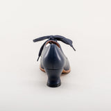 Gibson Edwardian Leather Shoes (Navy)