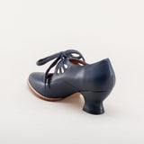 Gibson Edwardian Leather Shoes (Navy)