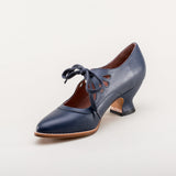 Gibson Edwardian Leather Shoes (Navy)