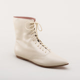 Hartfield Regency Leather Boots (Ivory)