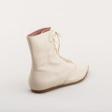 Hartfield Regency Leather Boots (Ivory)