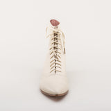 Hartfield Regency Leather Boots (Ivory)