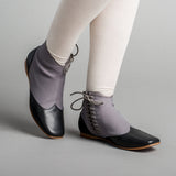Keckley Victorian Side-Lace Boots (Grey/Black)