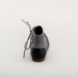 Keckley Victorian Side-Lace Boots (Grey/Black)